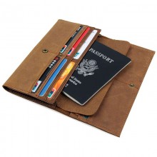 Кошелек мужской GMD 8110B-1 из натуральной кожи